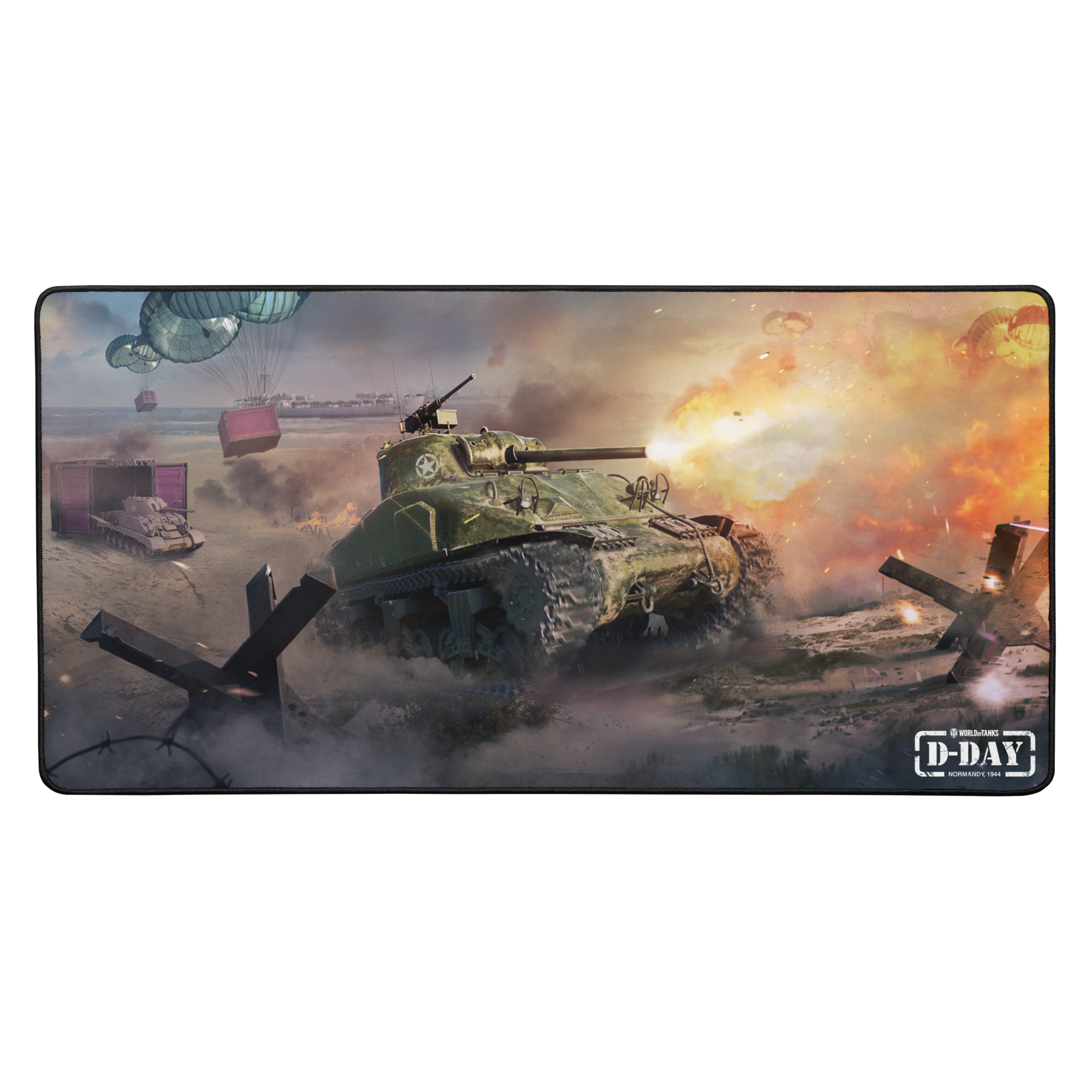World of Tanks D-Day 2025 tappetino mouse antiscivolo