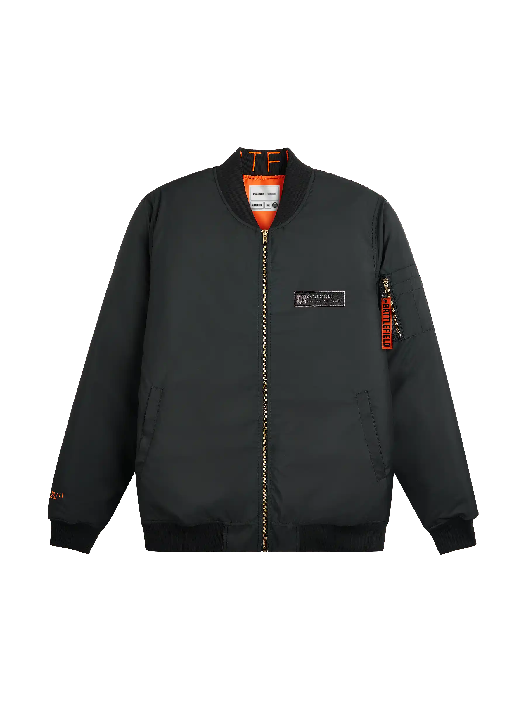 Battlefield Objective bomber fodera arancione