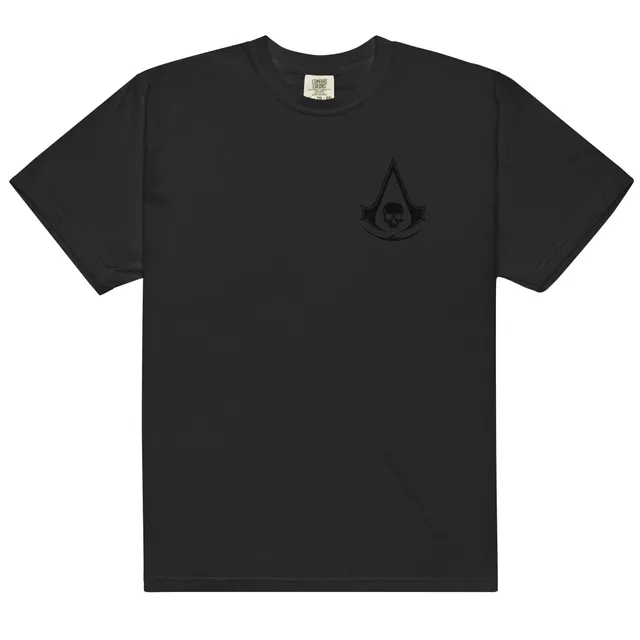Ubisoft Assassin's Creed Black Flag Maglietta Skull Crest Cotone