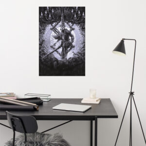 The Game Kitchen Blasphemous The Penitent One poster ufficiale