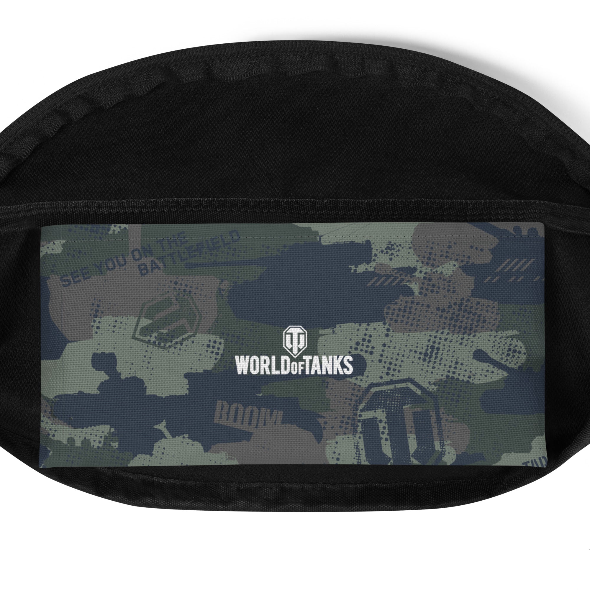 World of Tanks marsupio vita idrorepellente nero
