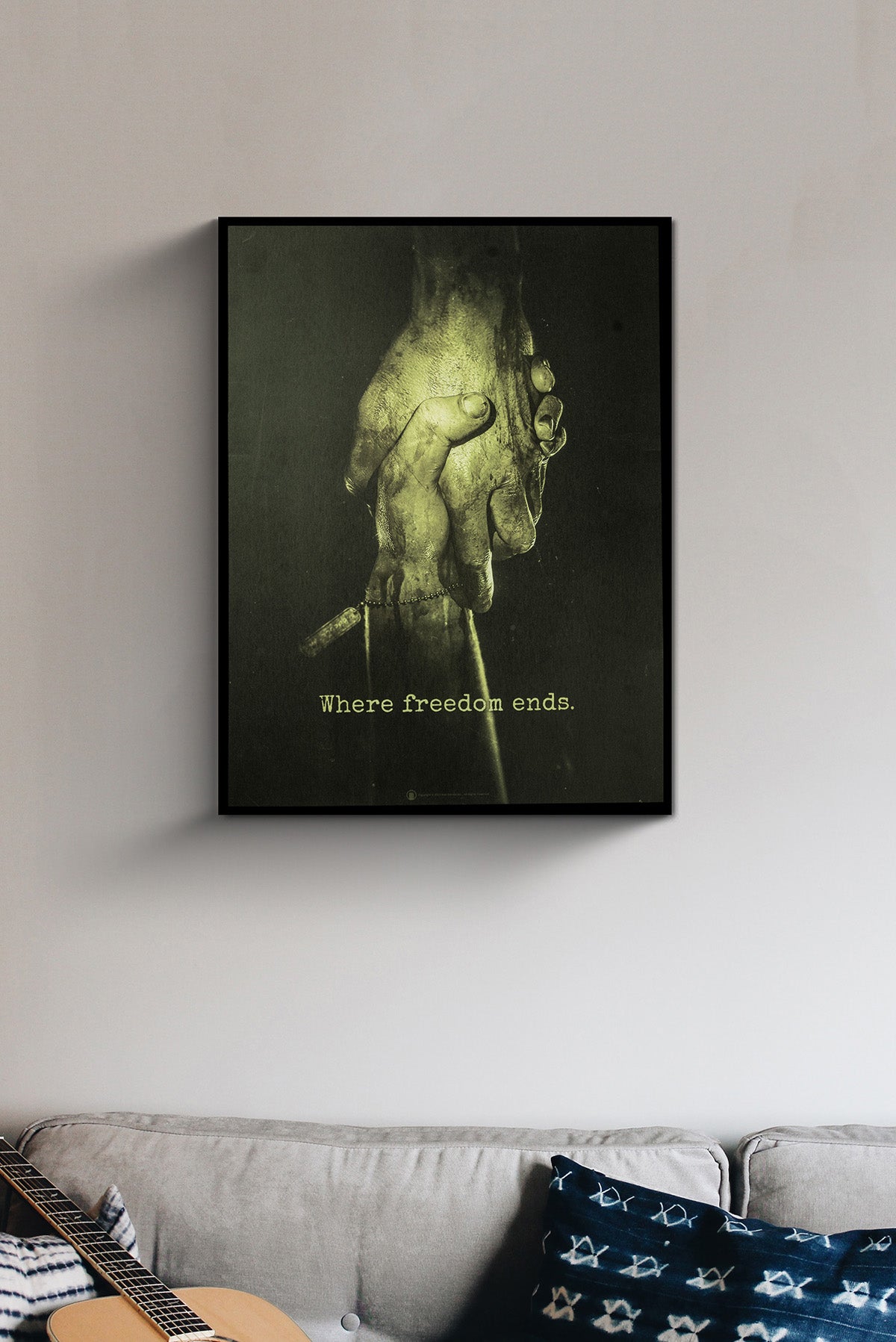 Red Barrels Where Freedom Ends poster 18x24 The Outlast