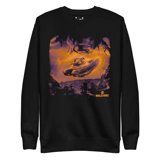 World of Tanks Halloween felpa girocollo pile cotone