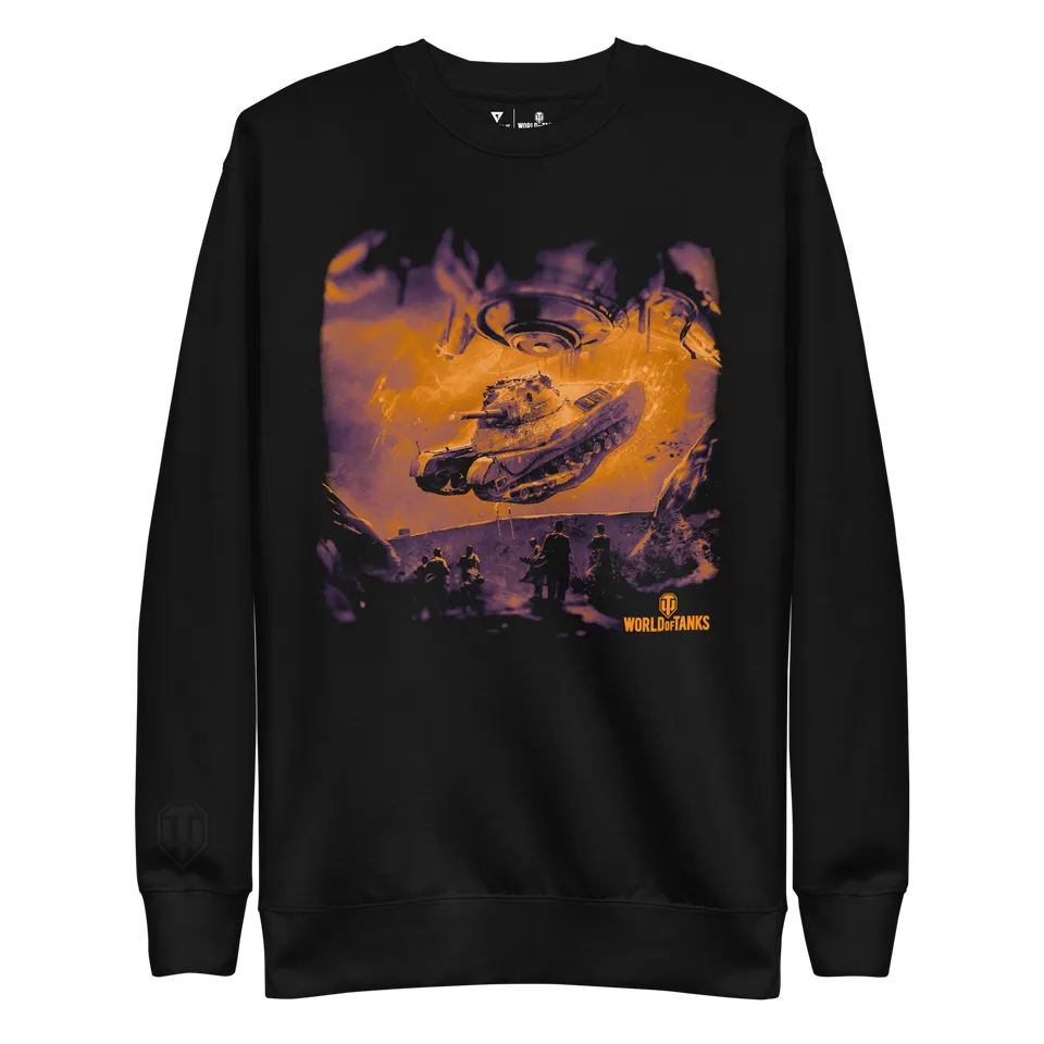 World of Tanks Halloween felpa girocollo pile cotone