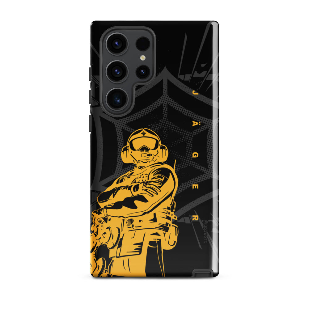 Ubisoft Rainbow Six Siege Jager cover Samsung S24 rigida