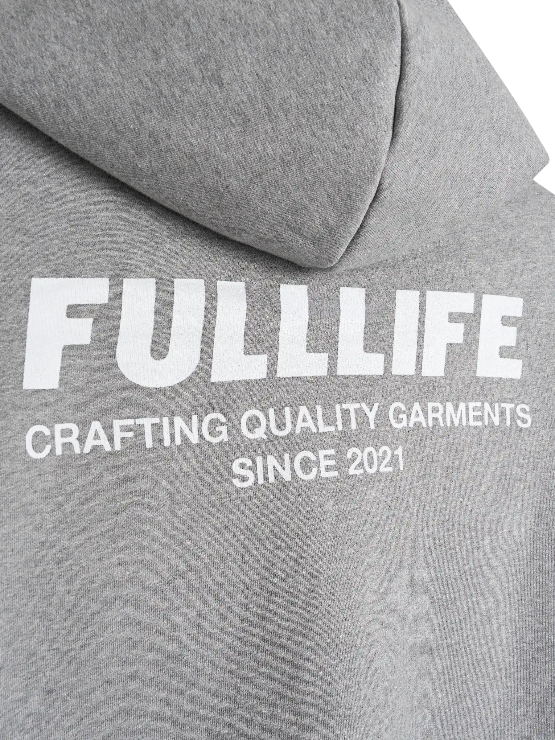 Fulllife Signature ZIP felpa con cappuccio cotone