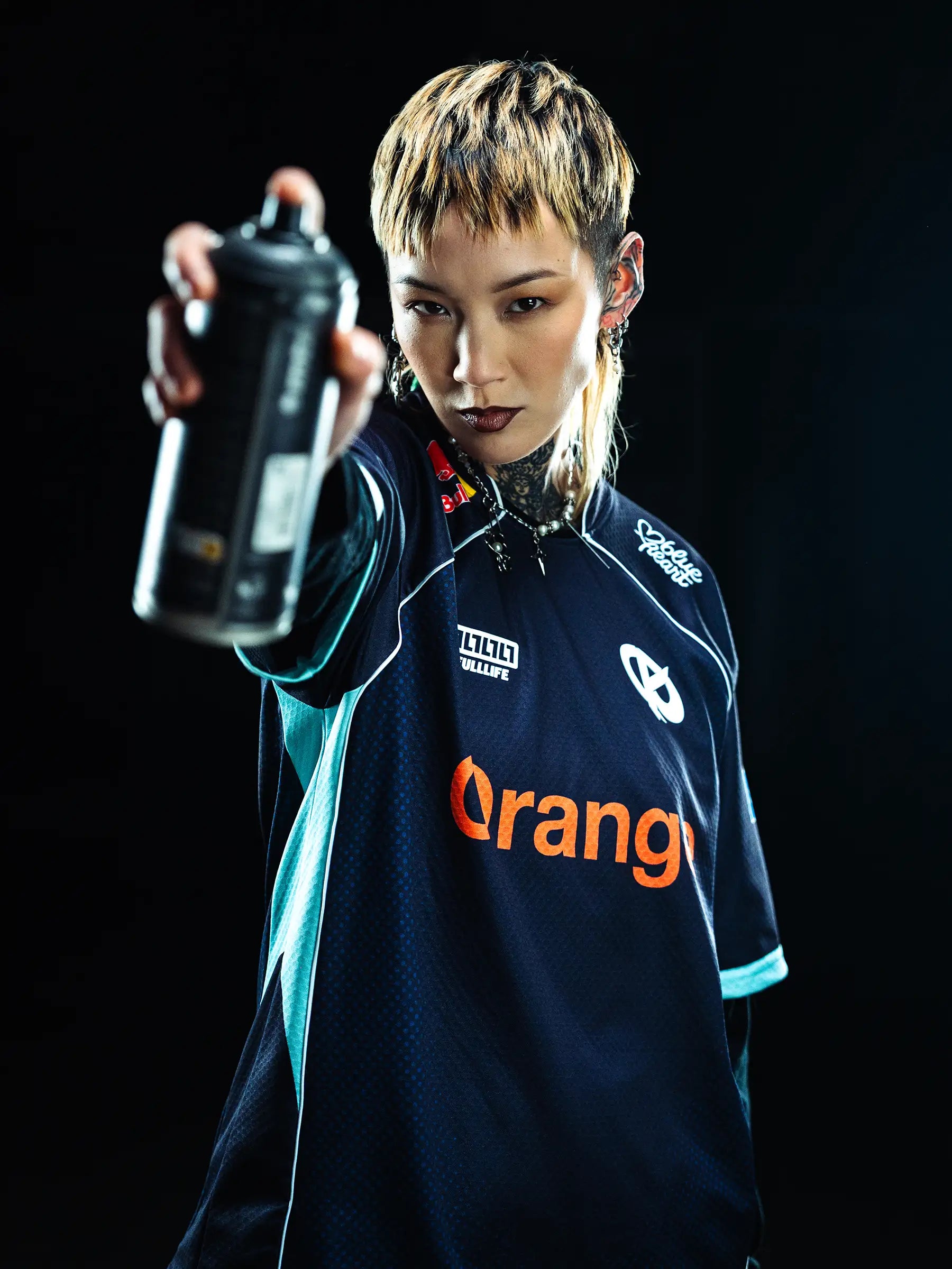 Karmine Corp Pro Jersey 2026 maglia blu boxy fit