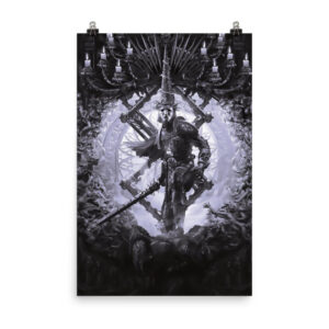 The Game Kitchen Blasphemous The Penitent One poster ufficiale