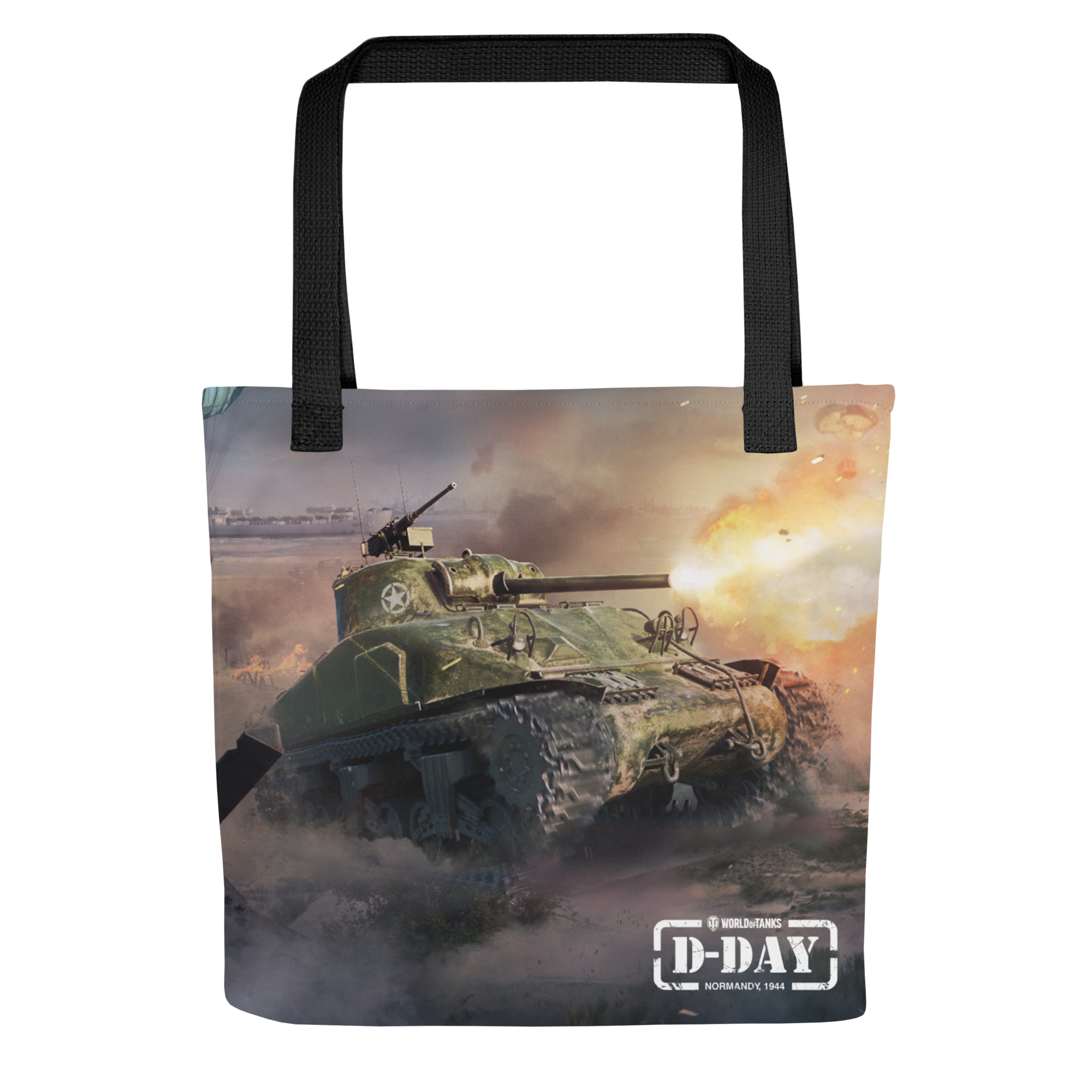 World of Tanks D-Day 2025 shopper tote bag 10 l