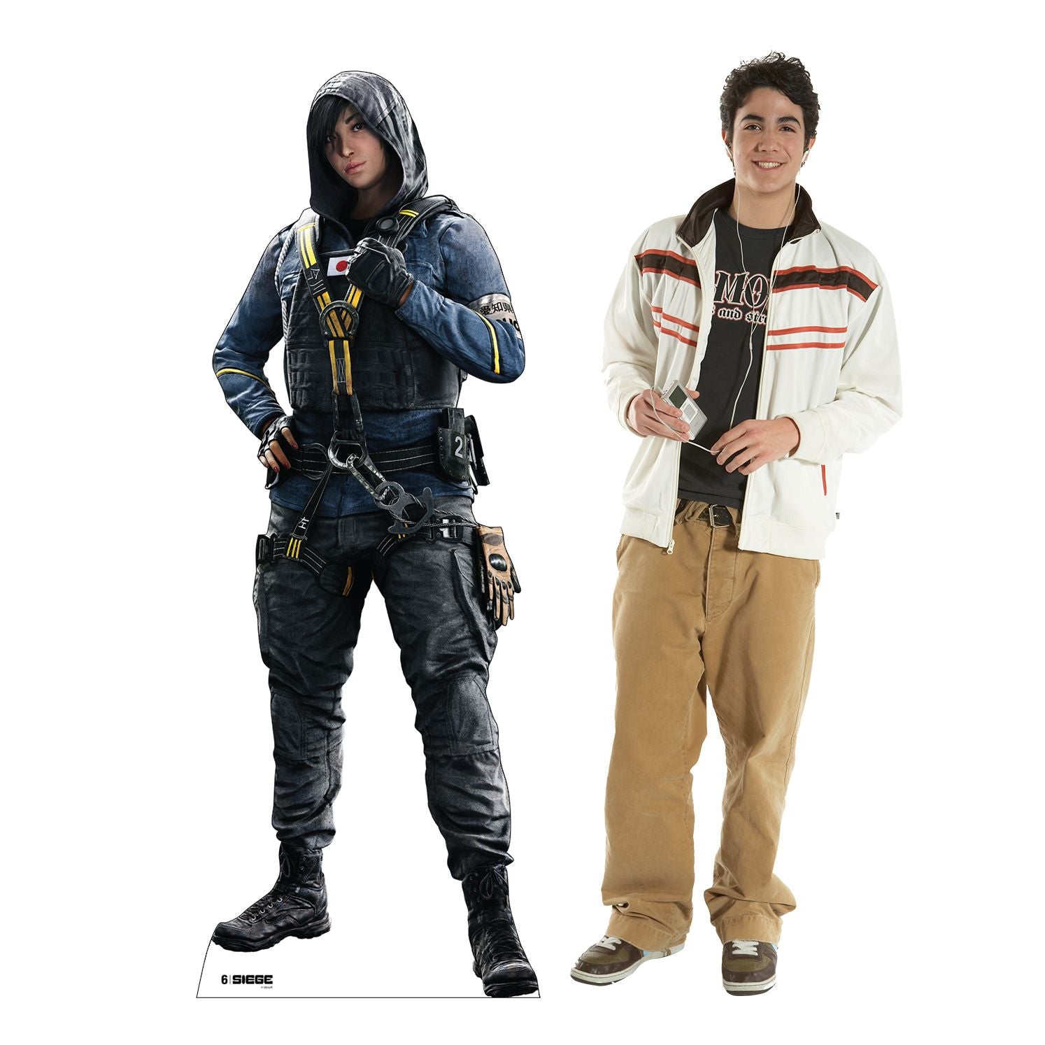 Ubisoft Rainbow Six Siege Hibana sagoma cartone 178 cm