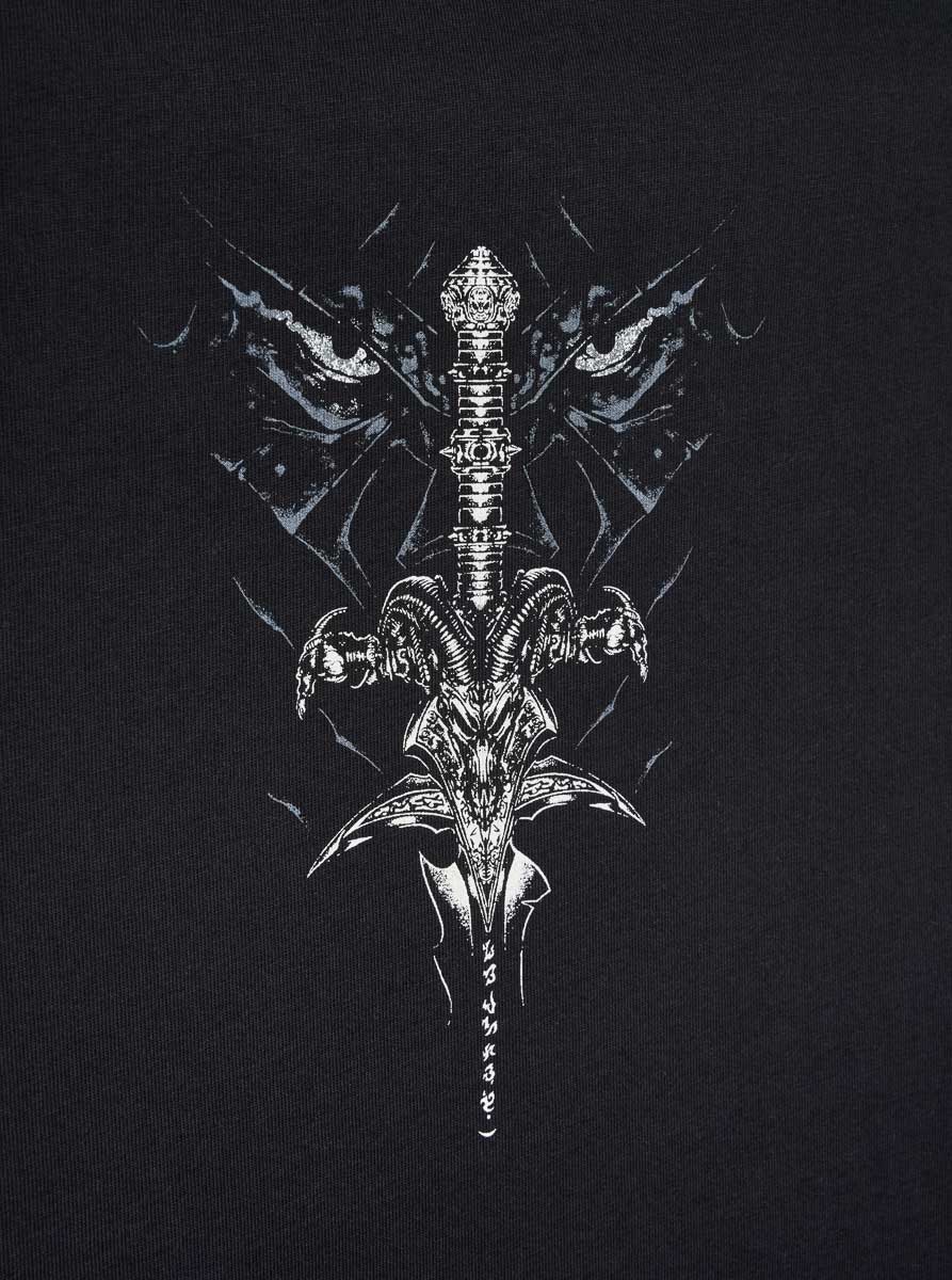World of Warcraft Wrath of the Lich King t-shirt cotone bio