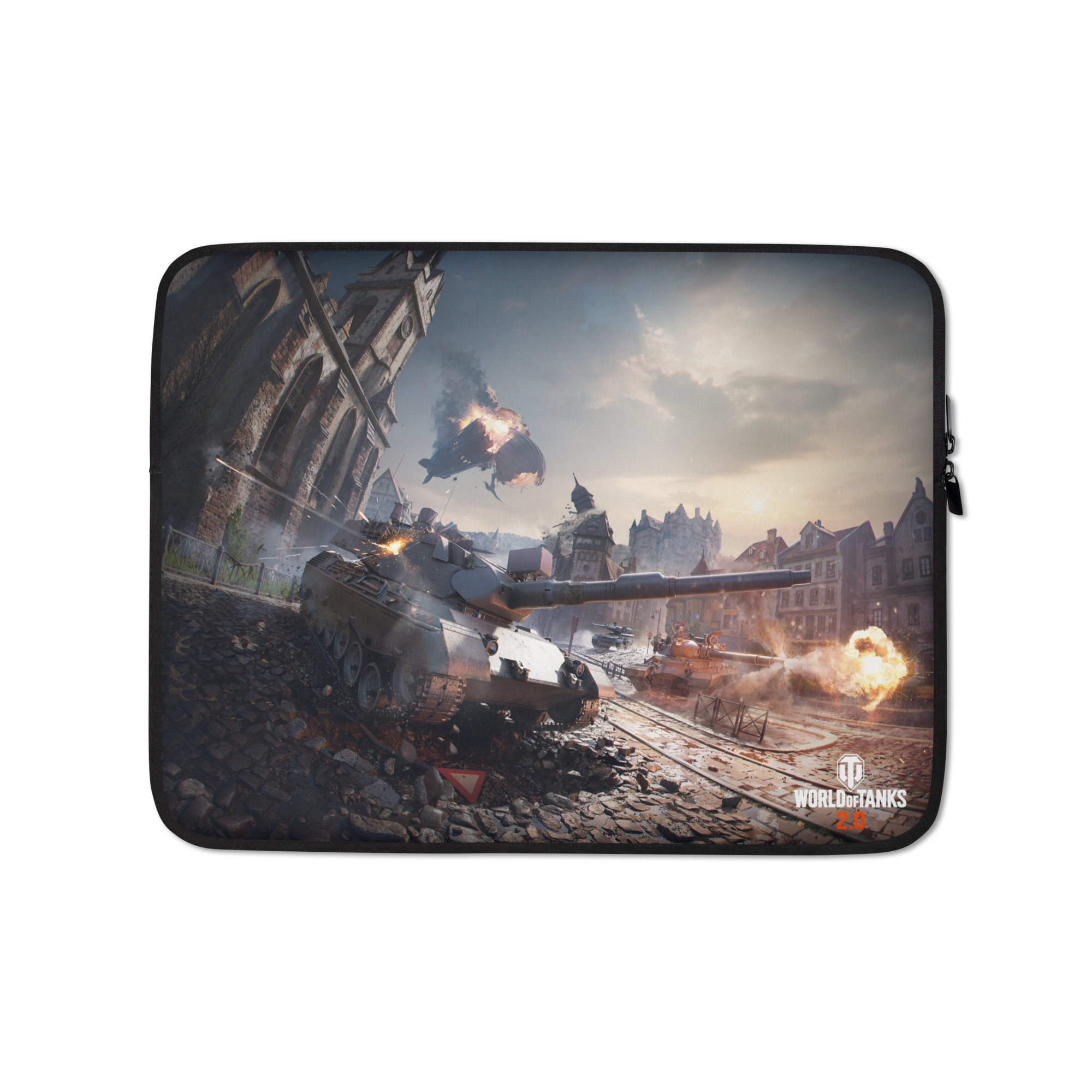 World of Tanks 2.0 custodia laptop 13-15 pollici neoprene