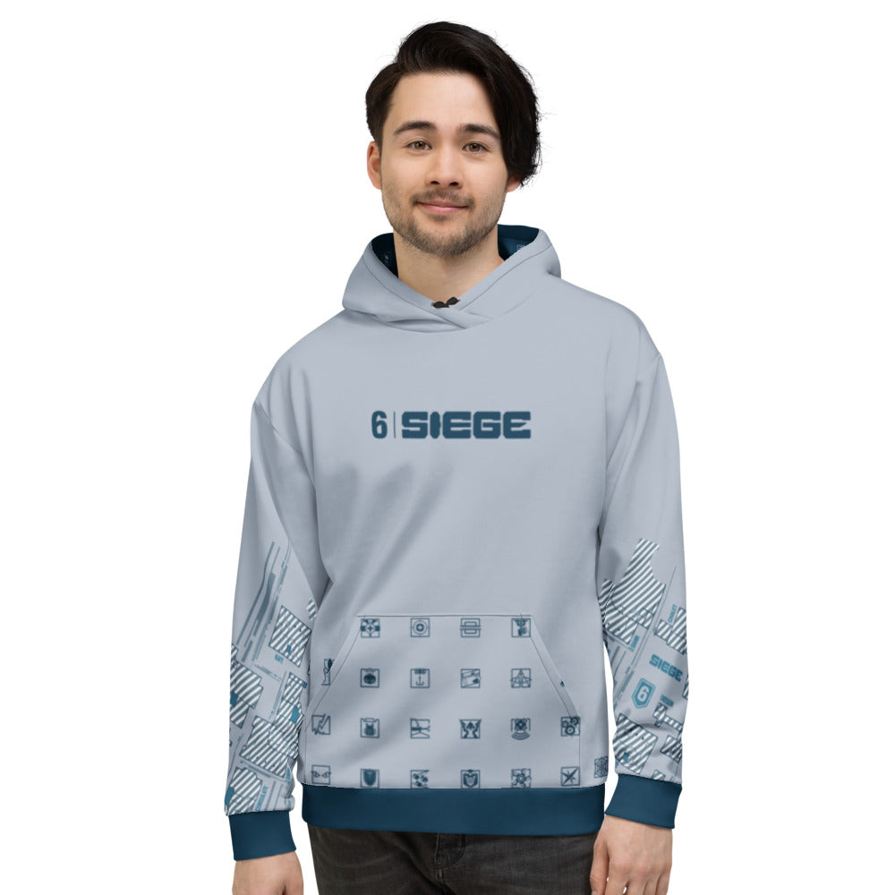Ubisoft Rainbow Six Siege Hereford Base felpa cappuccio unisex