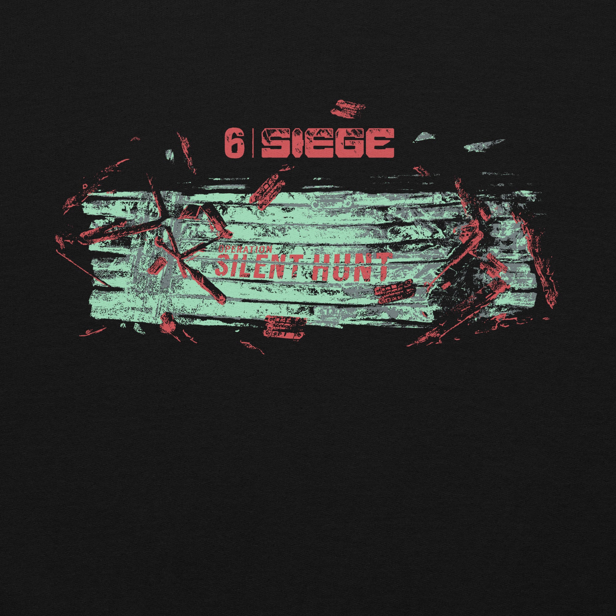 Ubisoft Rainbow Six Siege Silent Hunt felpa cappuccio S pesante