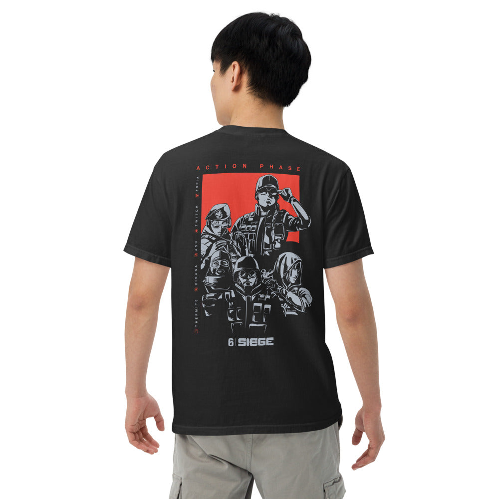 UBICollectibles Six Siege Action Phase maglietta cotone unisex