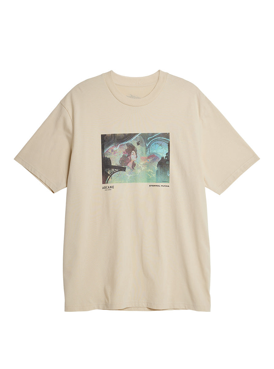 Arcane Portrait t-shirt cotone organico