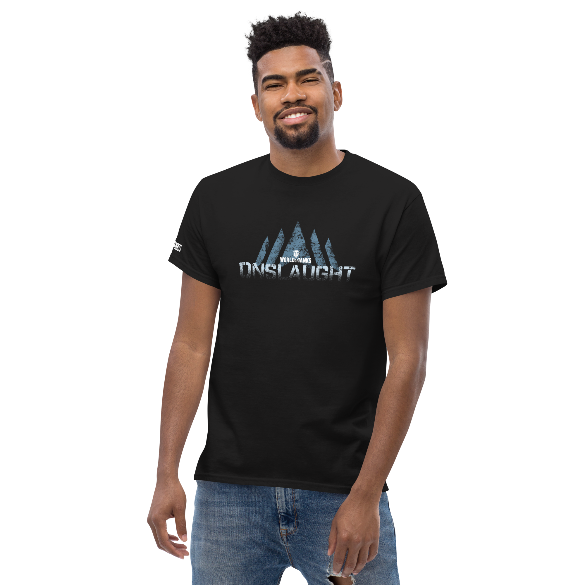 World of Tanks Onslaught 2025 T-shirt cotone unisex