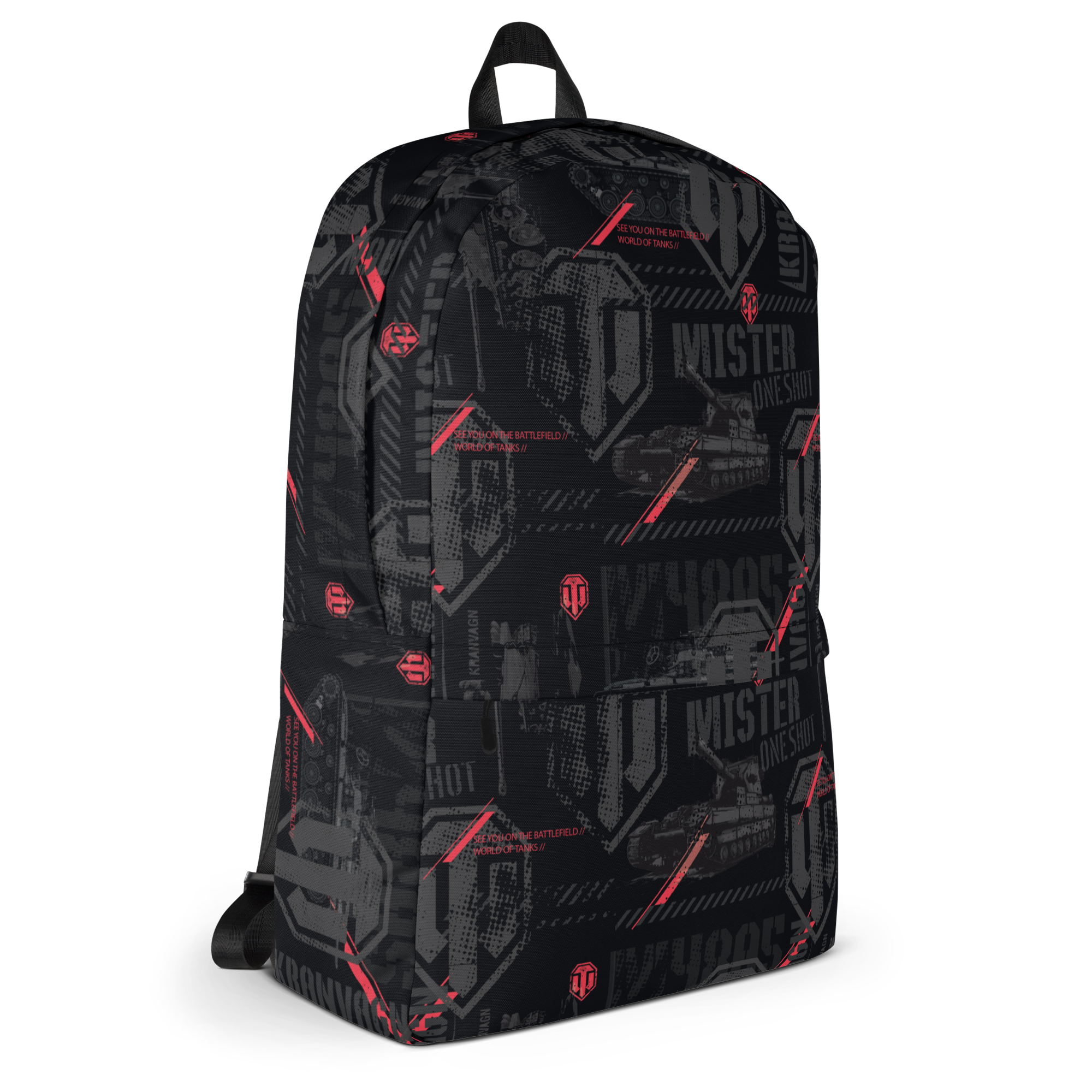 World of Tanks One Shot zaino poliestere laptop 15"
