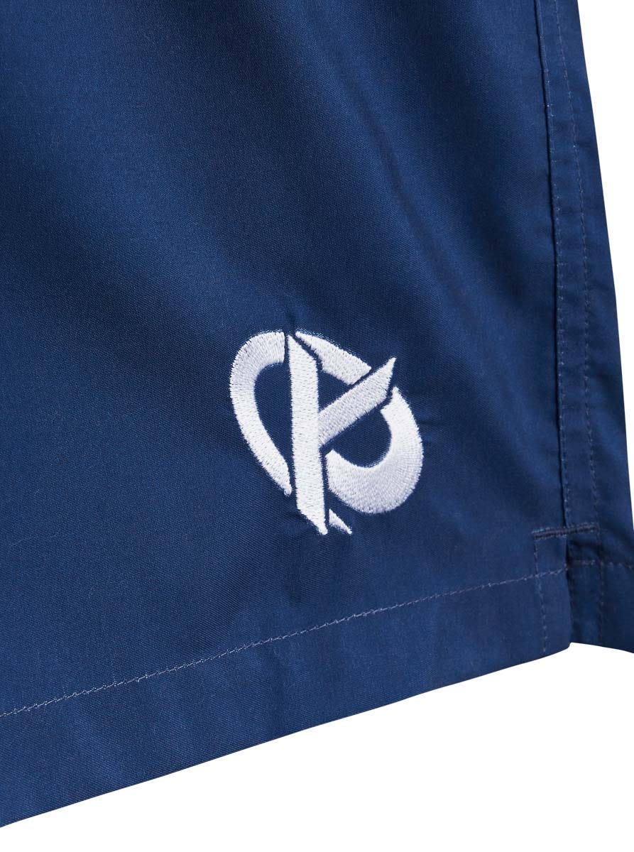 Karmine Corp Supporter costumi mare blu riciclato