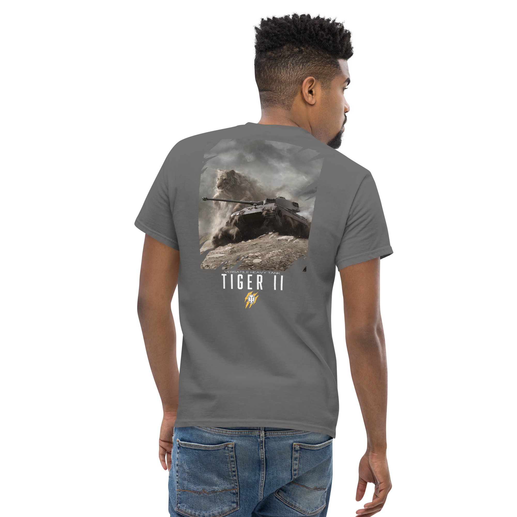 World of Tanks TankFest 2025 Tiger II t-shirt cotone