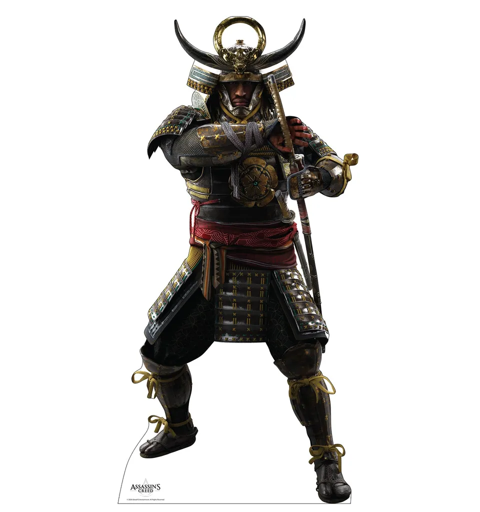 Assassin's Creed Shadows standee Yasuke cartone 185 cm