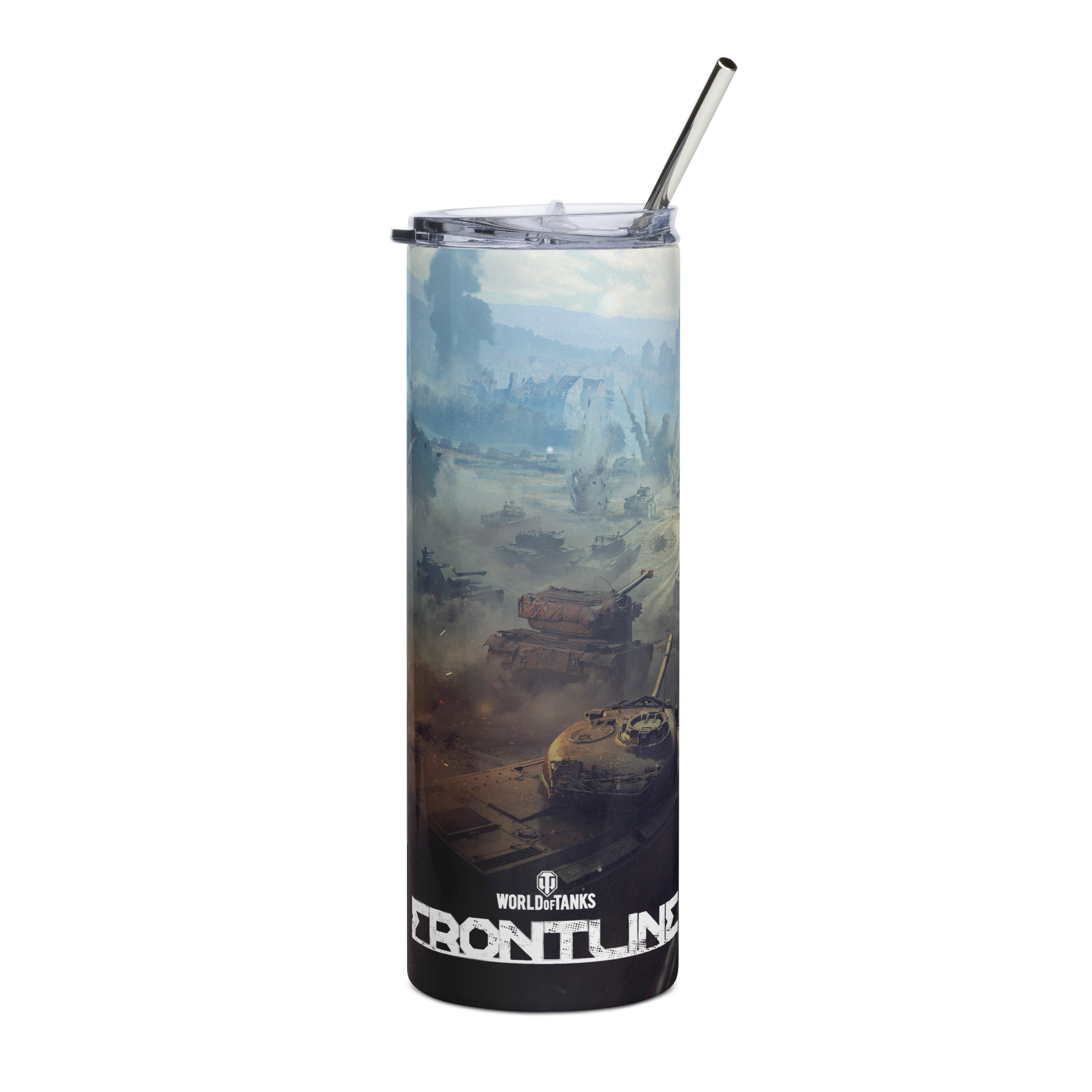 World of Tanks Frontline 2025 tumbler termico acciaio 600 ml