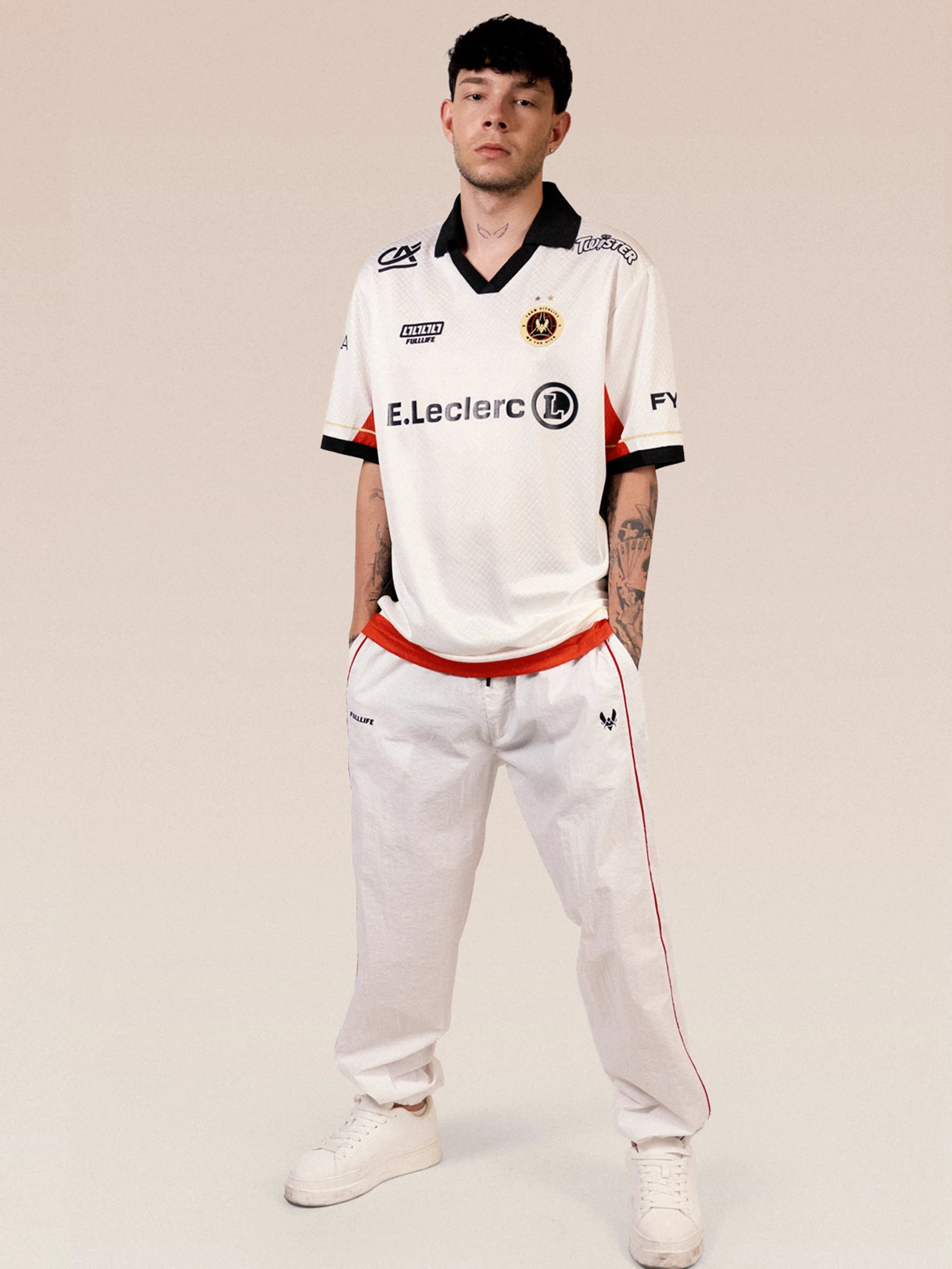 Team Vitality Alternate Pro Kit 2026 pantaloni bianchi