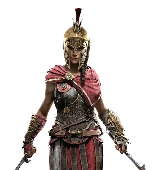 Ubisoft Assassin's Creed Odyssey Standee Kassandra cartone 183 cm
