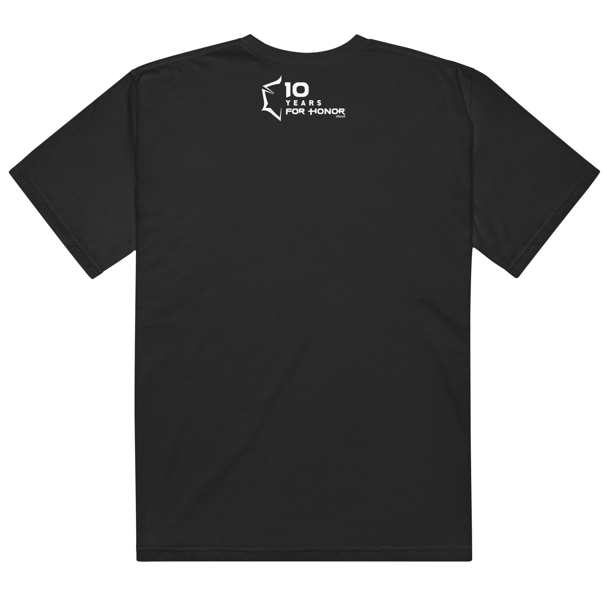Ubisoft For Honor 10th Anniversary Badge t-shirt ricamata unisex