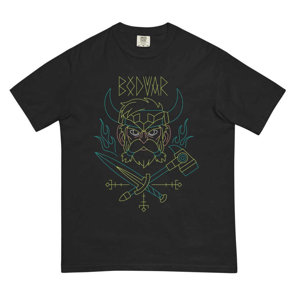 Ubisoft Brawlhalla Bodvar maglietta cotone nera unisex