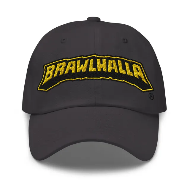 Brawlhalla Logo cappellino dad hat ricamato cotone