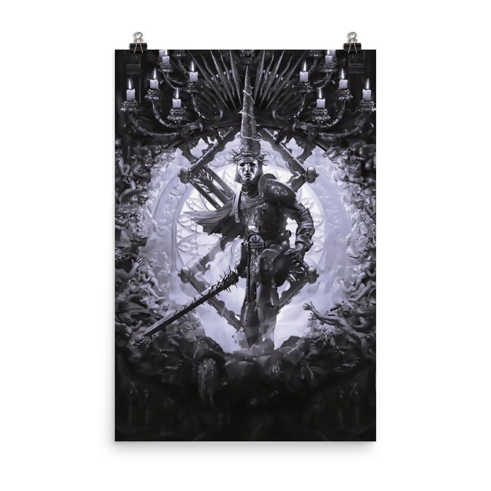 The Game Kitchen Blasphemous The Penitent One poster ufficiale