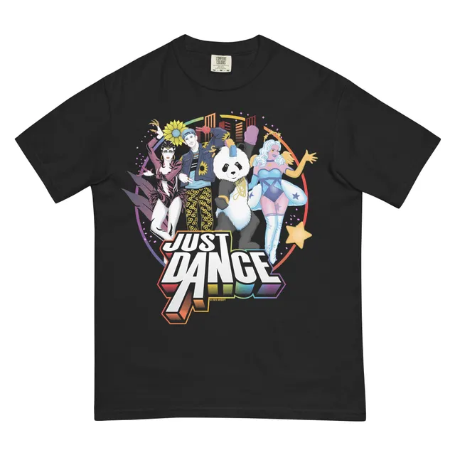 UBICollectibles Just Dance Crew t-shirt cotone ballerini