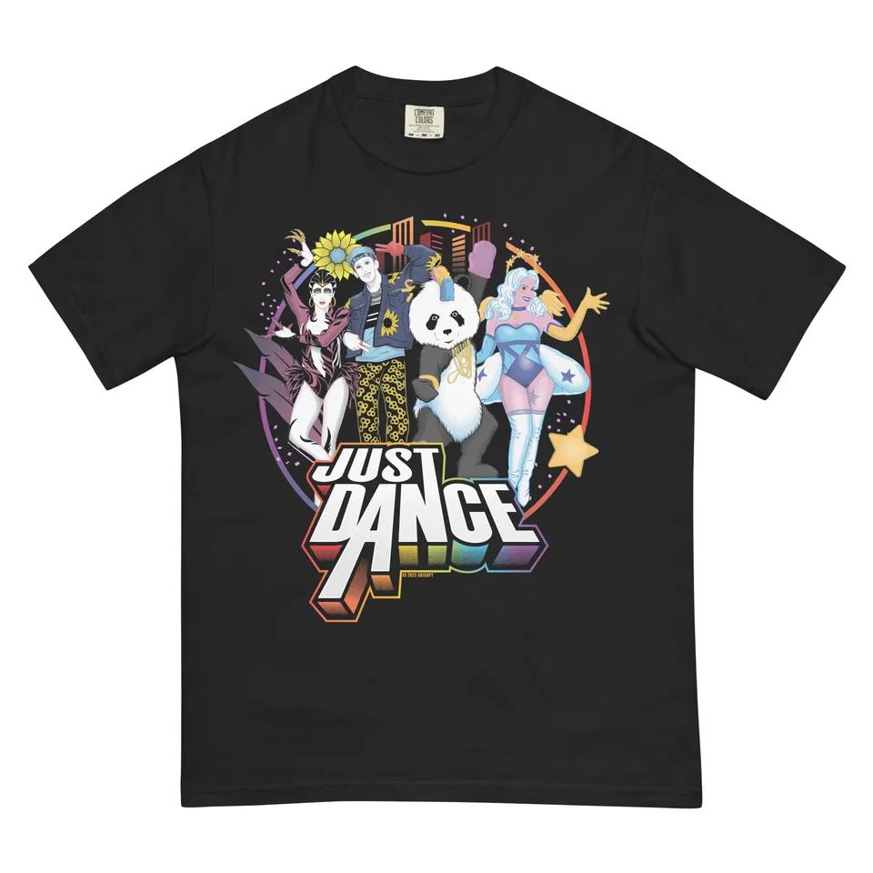 UBICollectibles Just Dance Crew t-shirt cotone ballerini