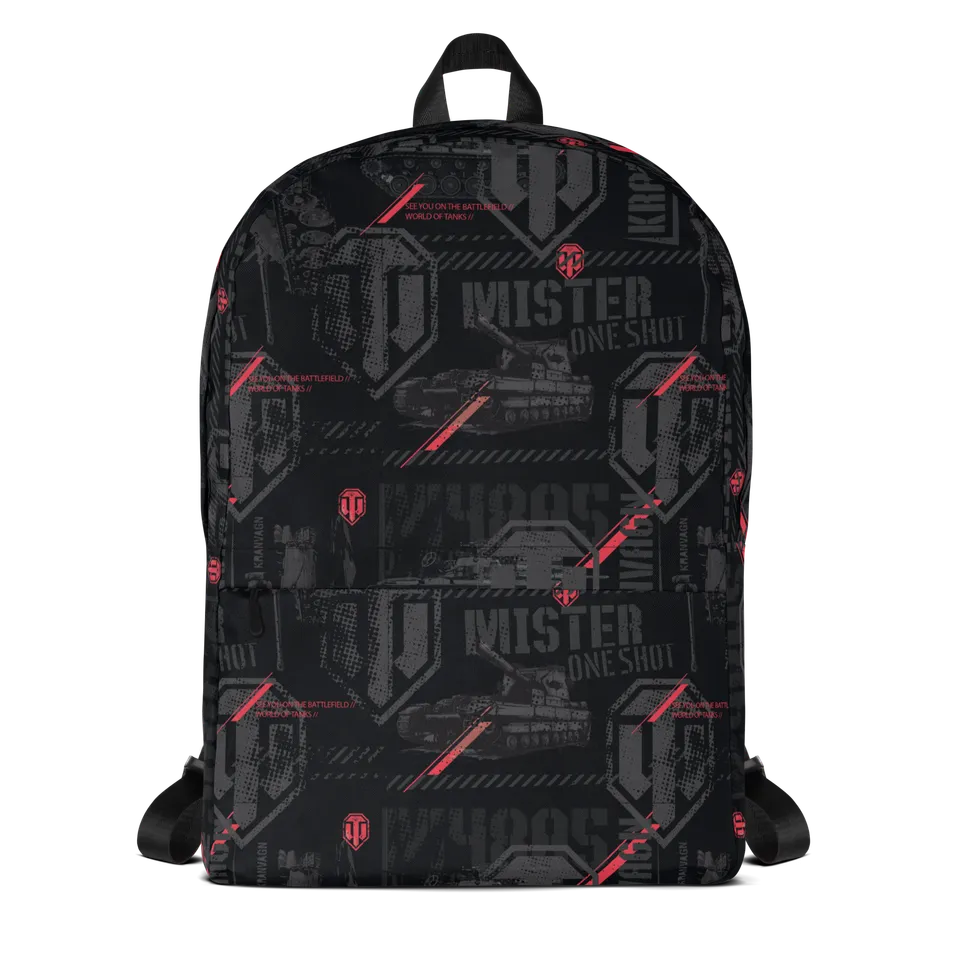 World of Tanks One Shot zaino poliestere laptop 15"