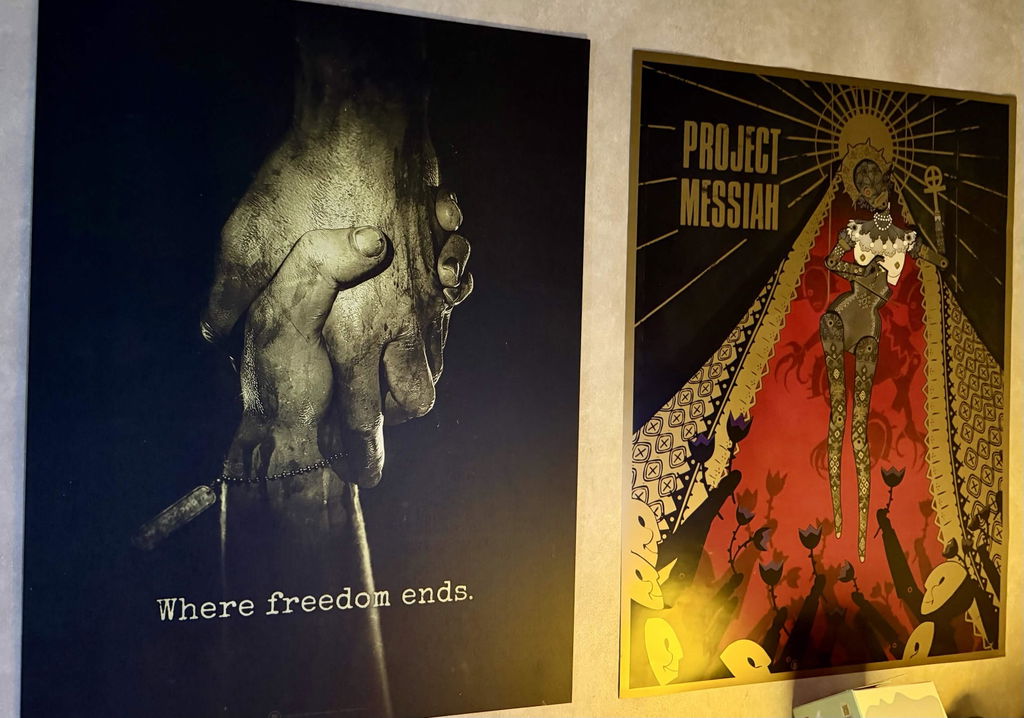 Red Barrels Where Freedom Ends poster 18x24 The Outlast