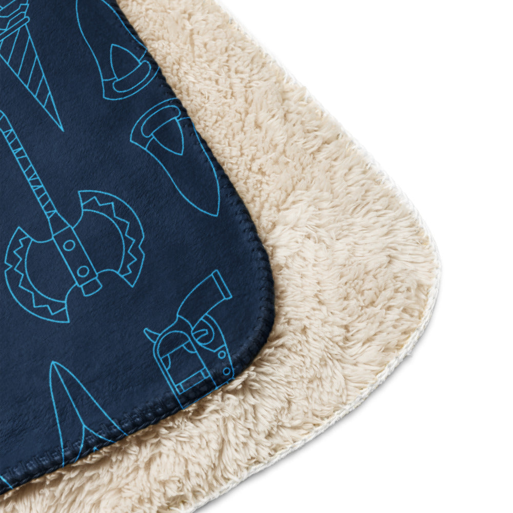 UBICollectibles Brawlhalla Pattern coperta sherpa 50x60in