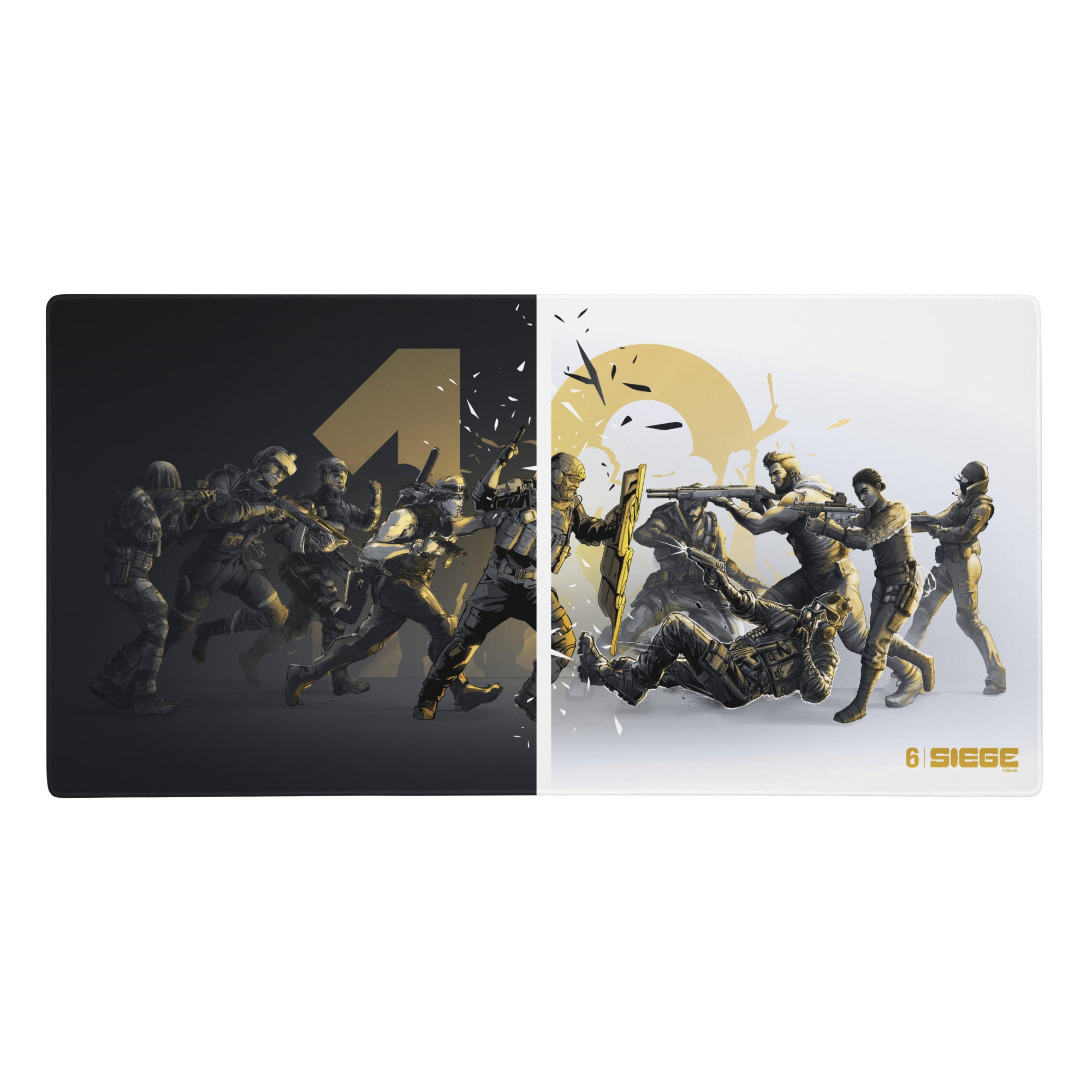 Ubisoft Six Siege Tappetino Gaming 10° Anniversario 91x46