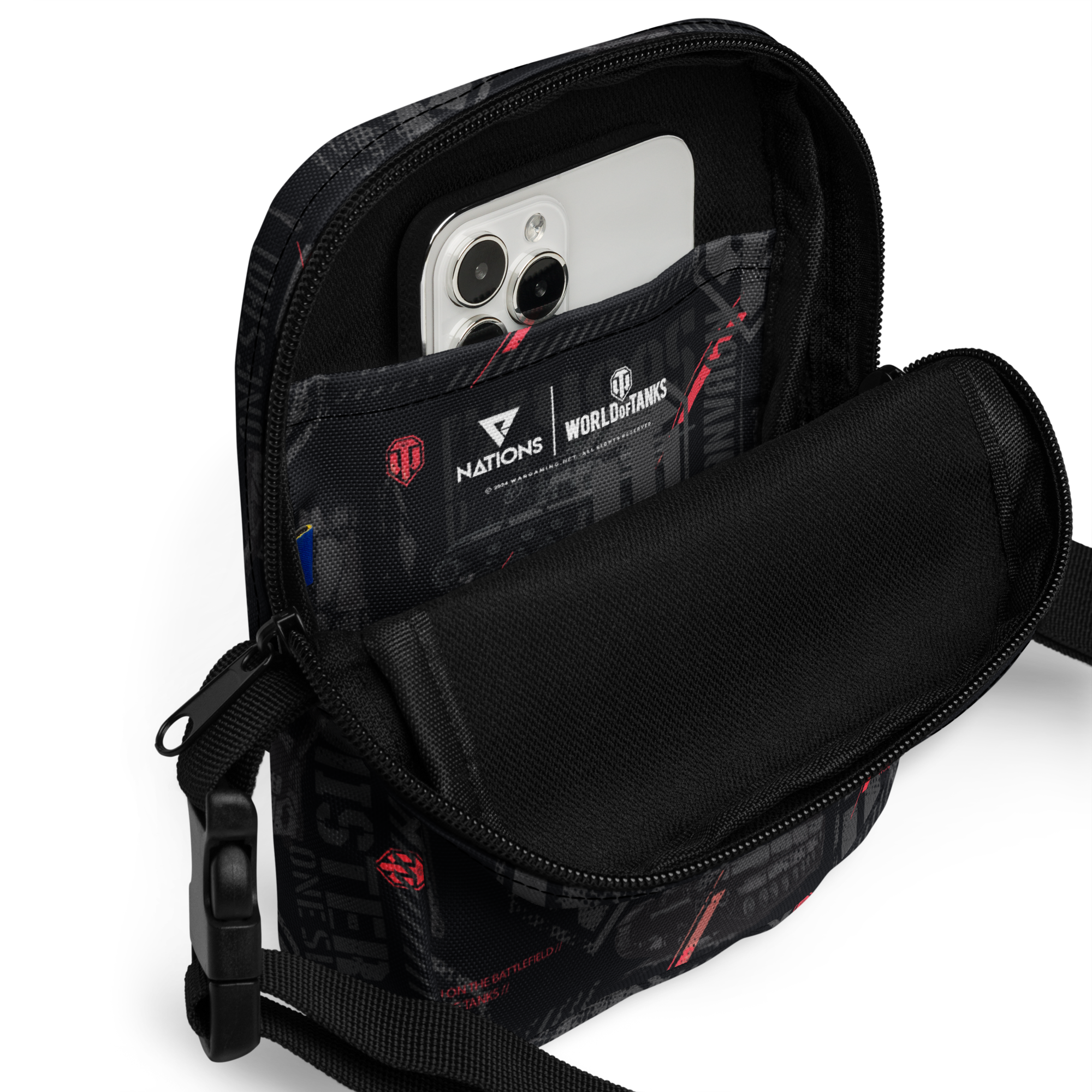 World of Tanks One Shot Utility Borsa Tracolla 1,4 L