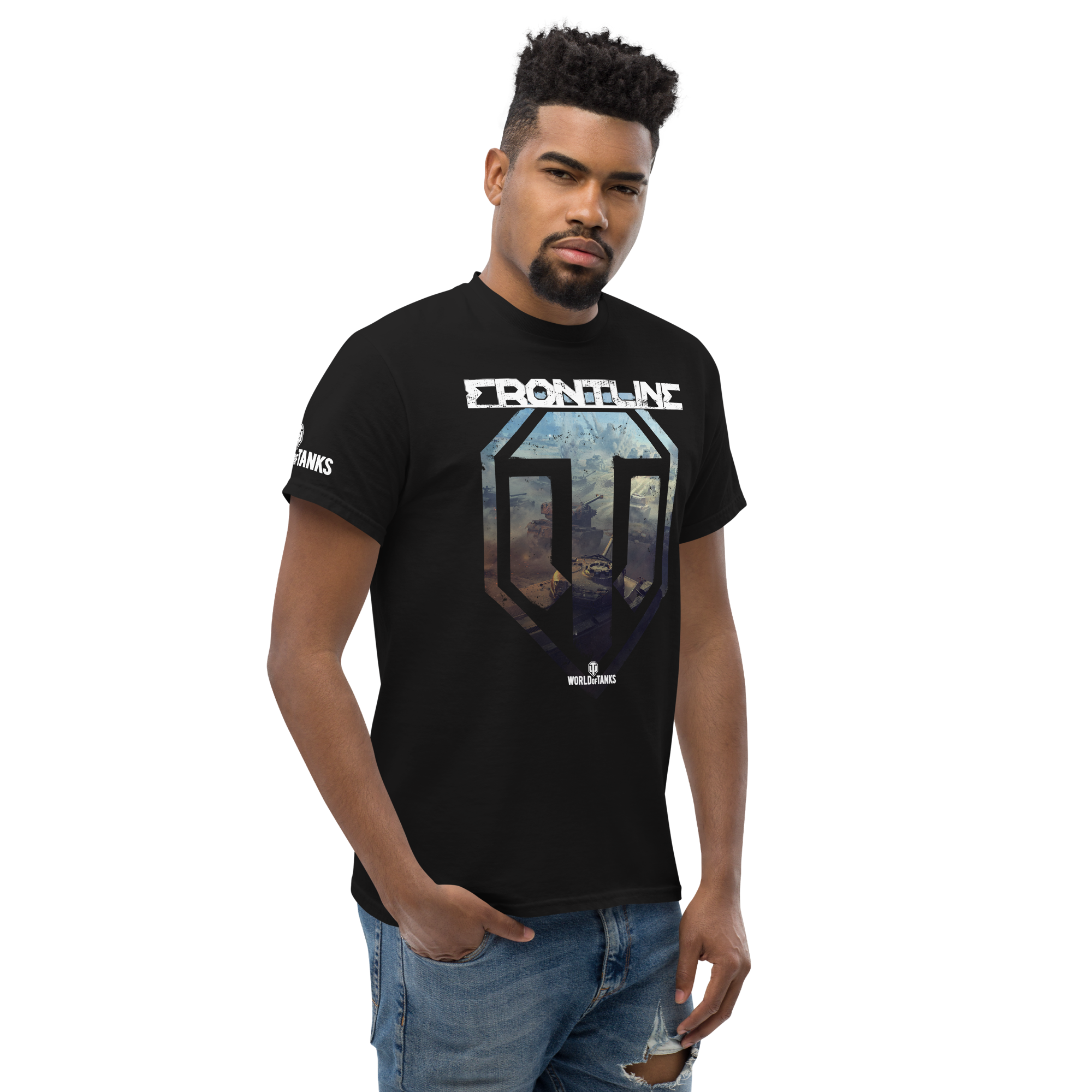 World of Tanks Frontline 2025 t-shirt cotone unisex