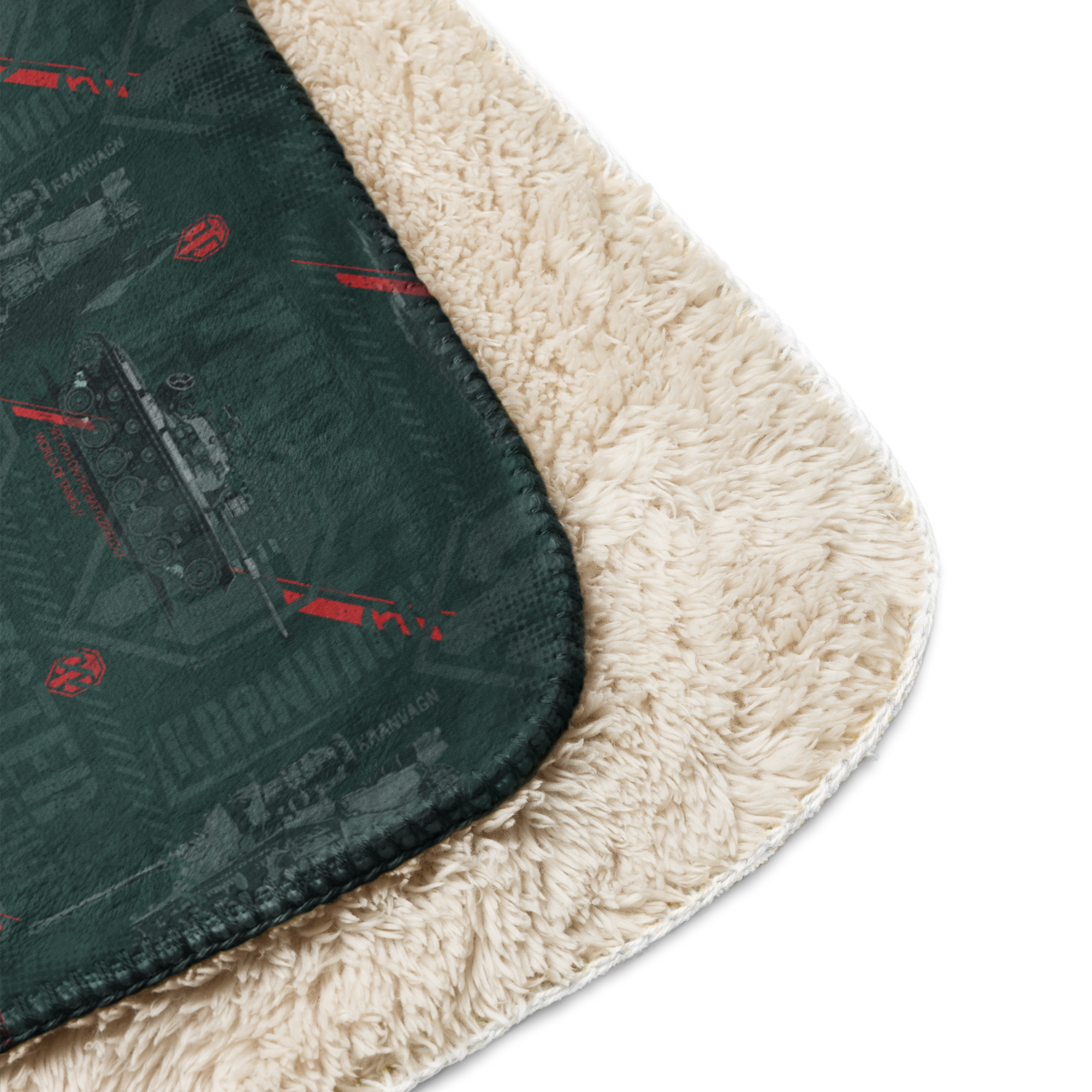 World of Tanks One Shot Holiday coperta sherpa calda