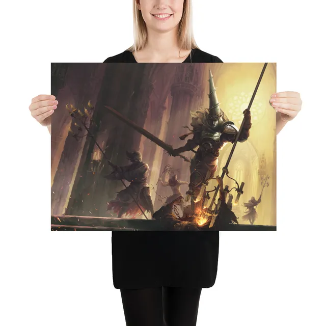 The Game Kitchen Blasphemous poster ufficiale