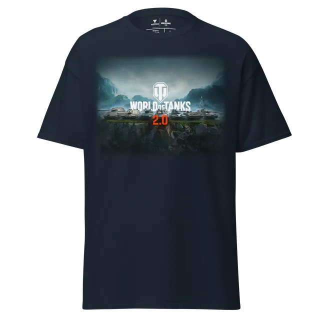 World of Tanks 2.0 Ridgeline Tee t-shirt blu navy