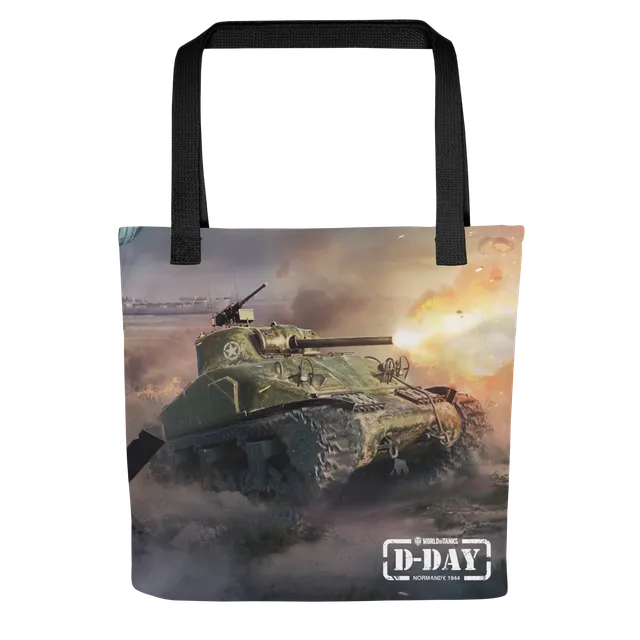 World of Tanks D-Day 2025 shopper tote bag 10 l