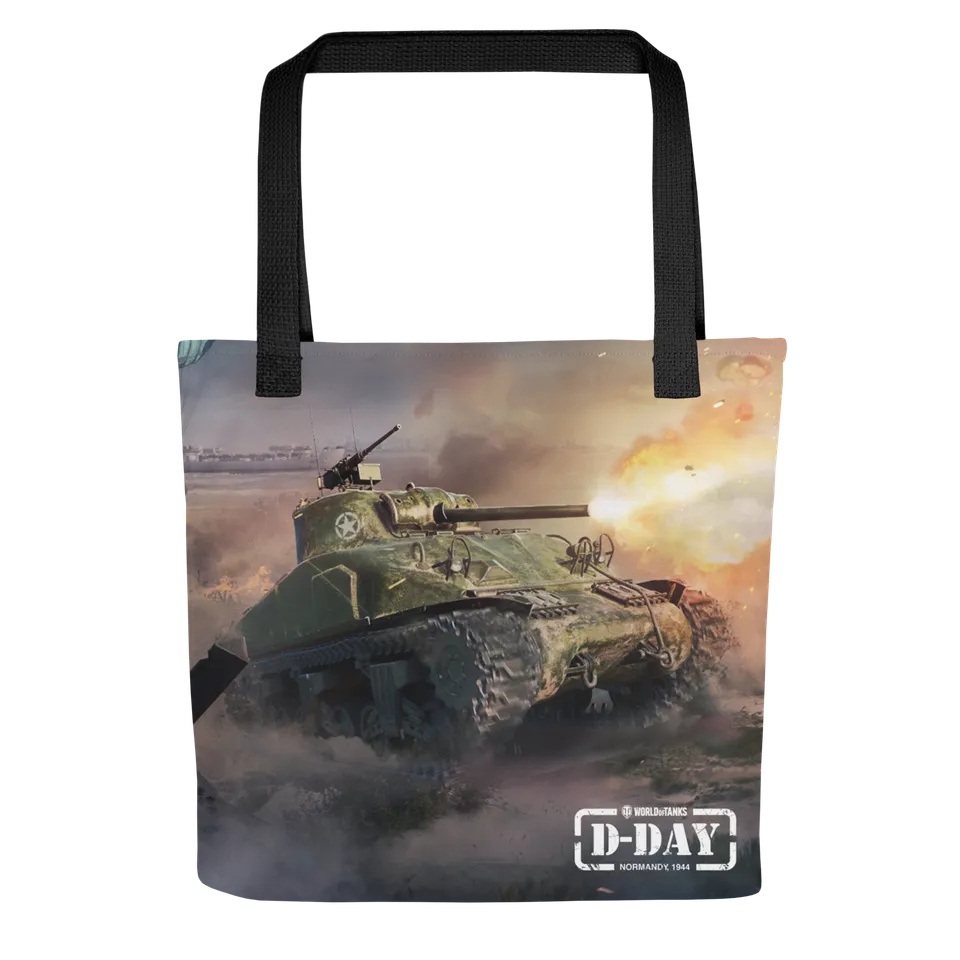 World of Tanks D-Day 2025 shopper tote bag 10 l