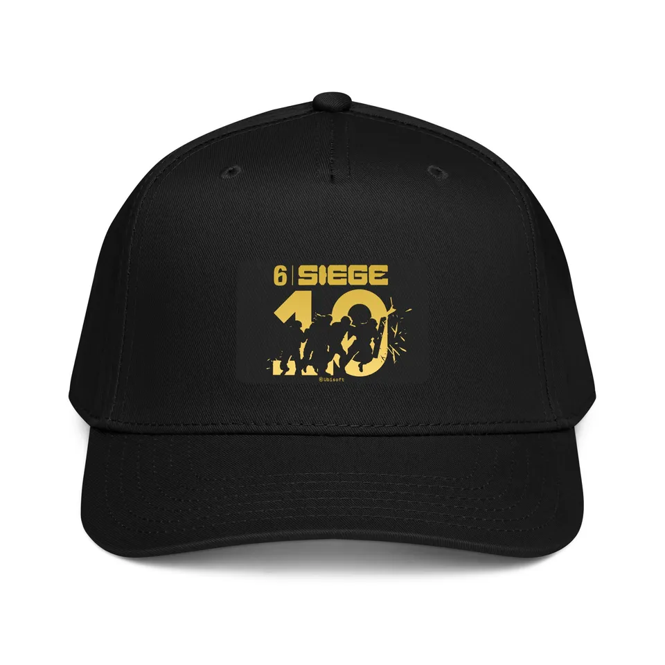 Rainbow Six Siege 10th Anniversary cappellino dad hat nero