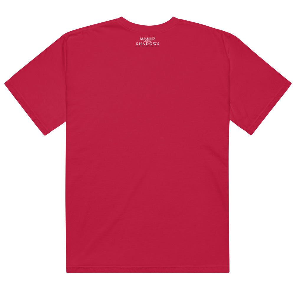 Assassin's Creed Shadows Assassin Insignia t-shirt cotone rossa