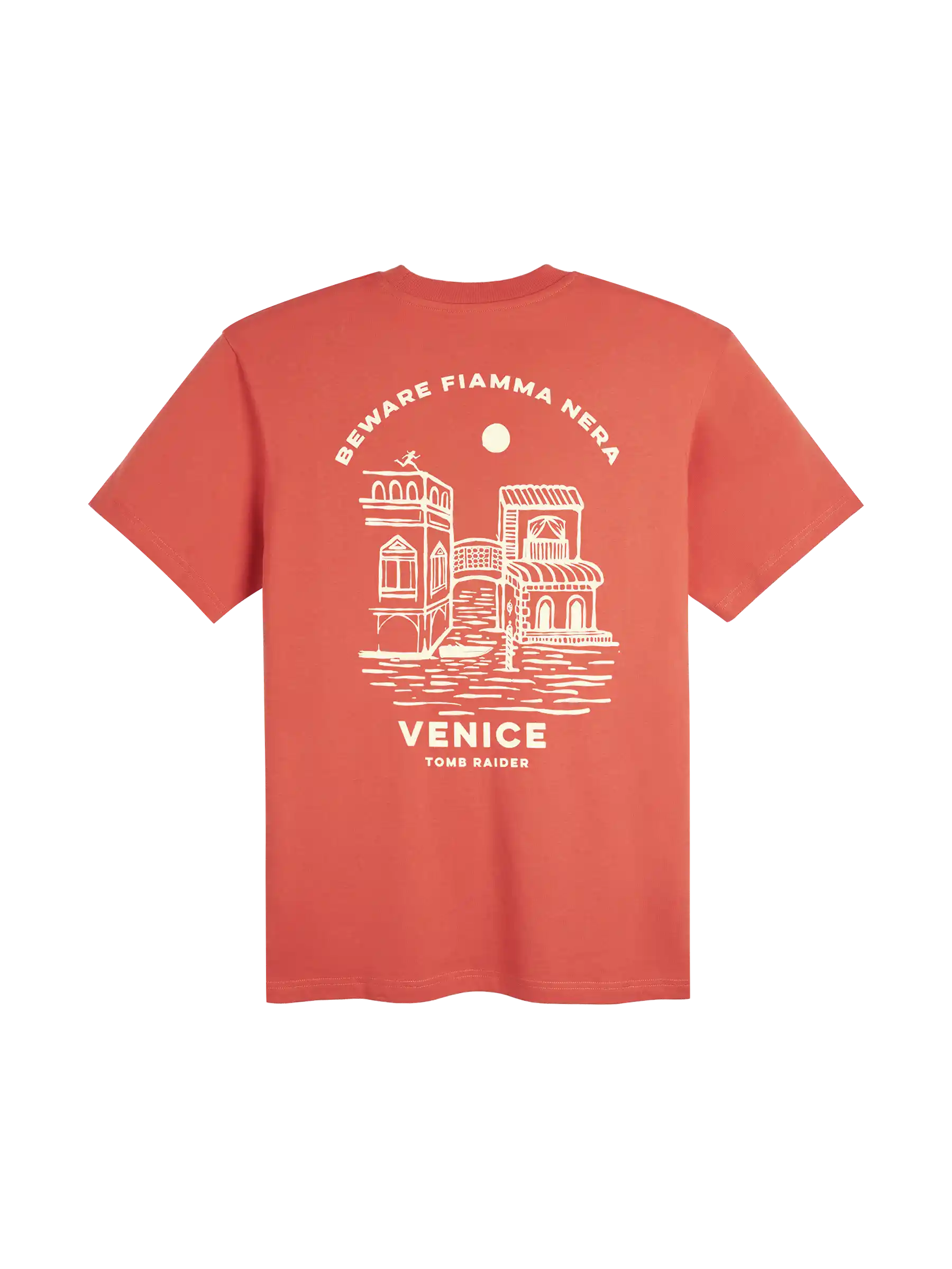Tomb Raider Venice t-shirt uomo cotone organico