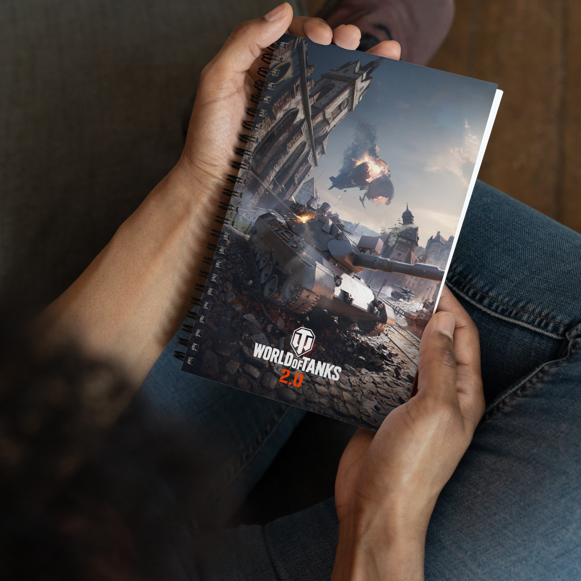 World of Tanks 2.0 quaderno spiralato 140 pagine puntinate