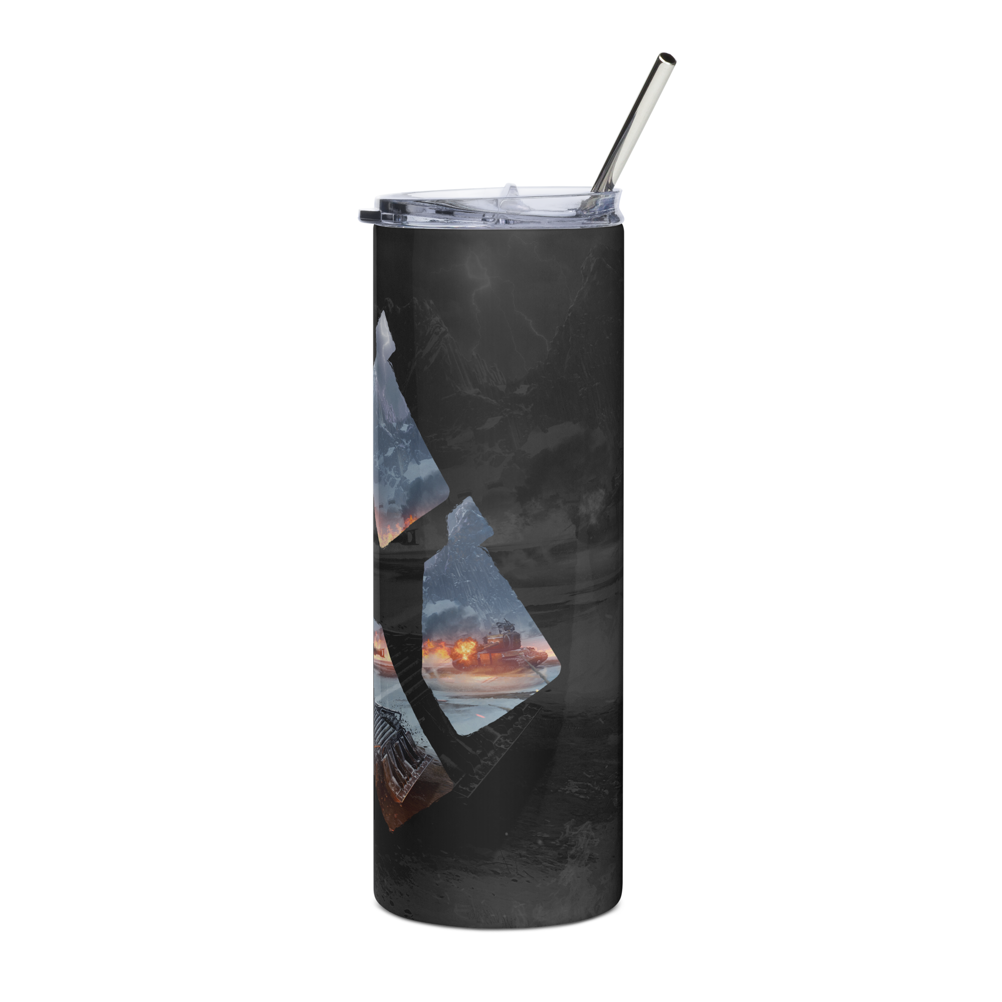 World of Tanks Steel Hunter Icon tumbler acciaio 600 ml
